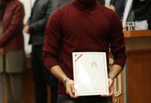 گزارش تصویری مراسم اختتامیه اولین  المپیاد ورزشی دانشجویان و تجلیل از مقام آوران ورزشی دانشگاه